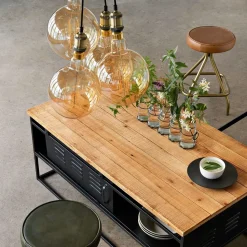 Żarówka spiralna Globe G95 E27 bursztynowa