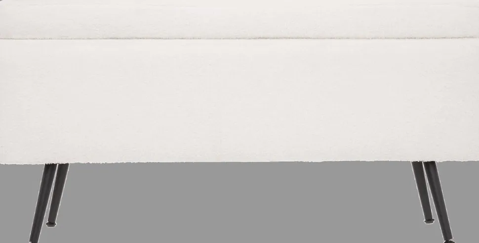 Ławka Aurora otwierana biała