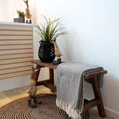 Ławka Barcelona tekowa naturalna