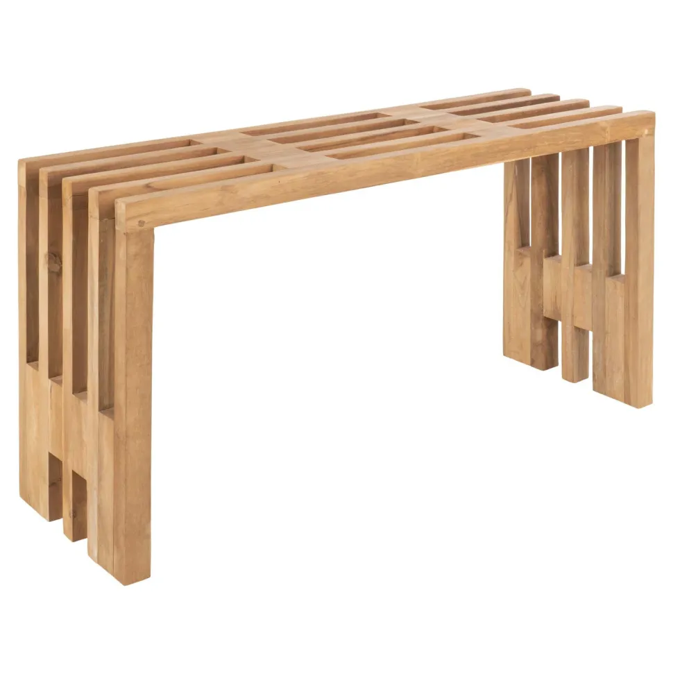 Ławka Benidorm 90cm naturalna tekowa