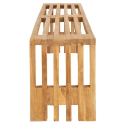 Ławka Benidorm 140cm naturalna tekowa