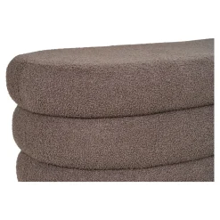 Ławka Dartford boucle brązowa