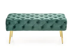 Ławka Nate zielona ciemna