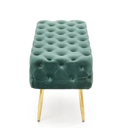 Ławka Nate zielona ciemna