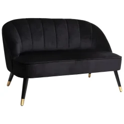 Ławka 2-osobowa Naova czarna