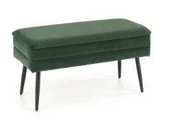 Ławka Vanel z pojemnikiem zielona