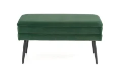Ławka Vanel z pojemnikiem zielona