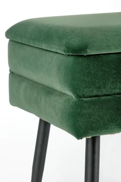 Ławka Vanel z pojemnikiem zielona