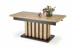 Ławostół Lamis dąb artisan/czarny