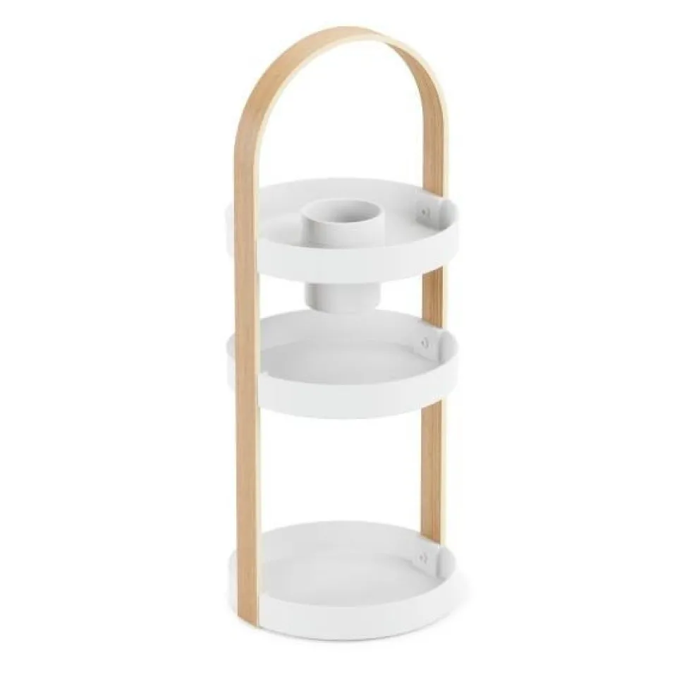 Bellwood organizer biały/ naturalny