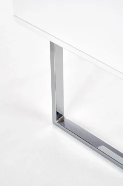 Biurko Gala białe/chrom