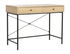 Biurko Hornet dąb naturalny/ czarne