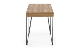 Biurko Indorika orzech miodowy/czarne