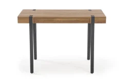 Biurko Indorika orzech miodowy/czarne