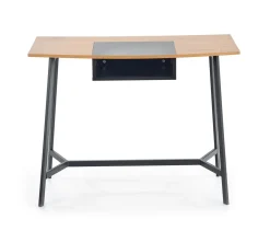 Biurko Inner dąb złoty/ czarne