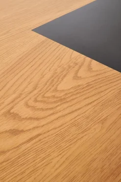 Biurko Inner dąb złoty/ czarne