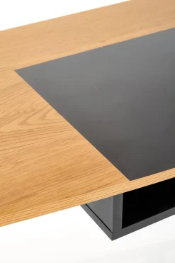 Biurko Inner dąb złoty/ czarne