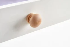 Biurko Interi dąb sonoma/ białe