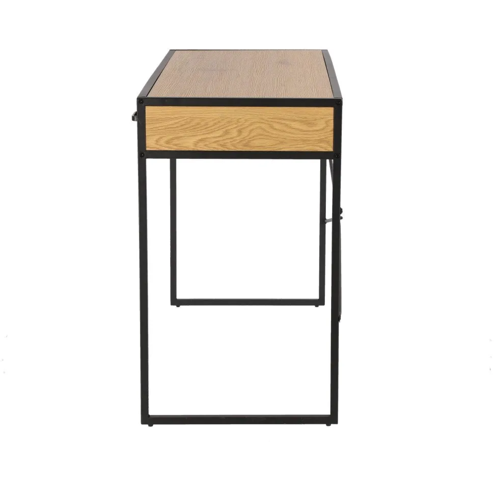 Biurko Oxford Dąb z szufladą naturalny/czarny