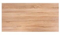 Biurko Womp dąb sonoma/ czarne