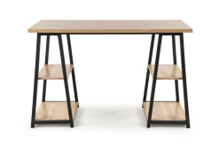 Biurko Womp dąb sonoma/ czarne