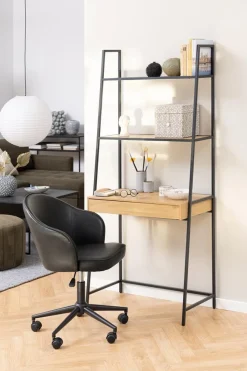 Biurko z nadstawką Seaford naturalny