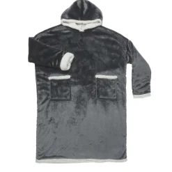 Bluza długa/snuddie szara