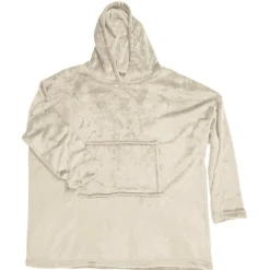 Bluza pluszowa beżowa / snuddie