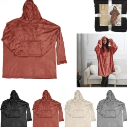 Bluza pluszowa beżowa / snuddie