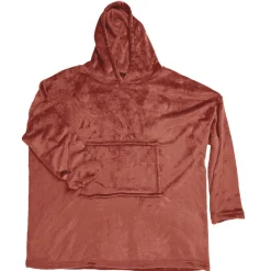 Bluza pluszowa terracota / snuddie