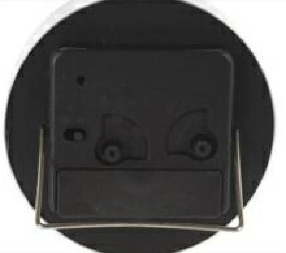 Budzik Quazi srebrny 9cm