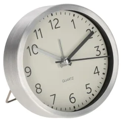 Budzik Quazi srebrny 9cm