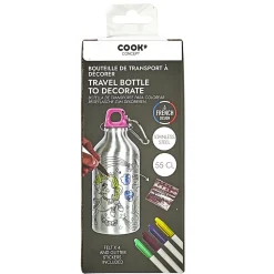 Butelka/ bidon na wodę do kolorowania dla