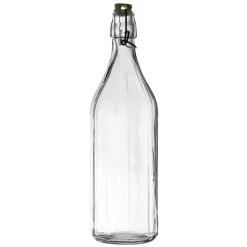 Butelka szklana 1L gładka
