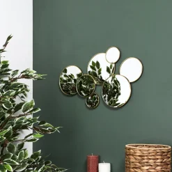 Dekoracja Aindar z okrągłych luster