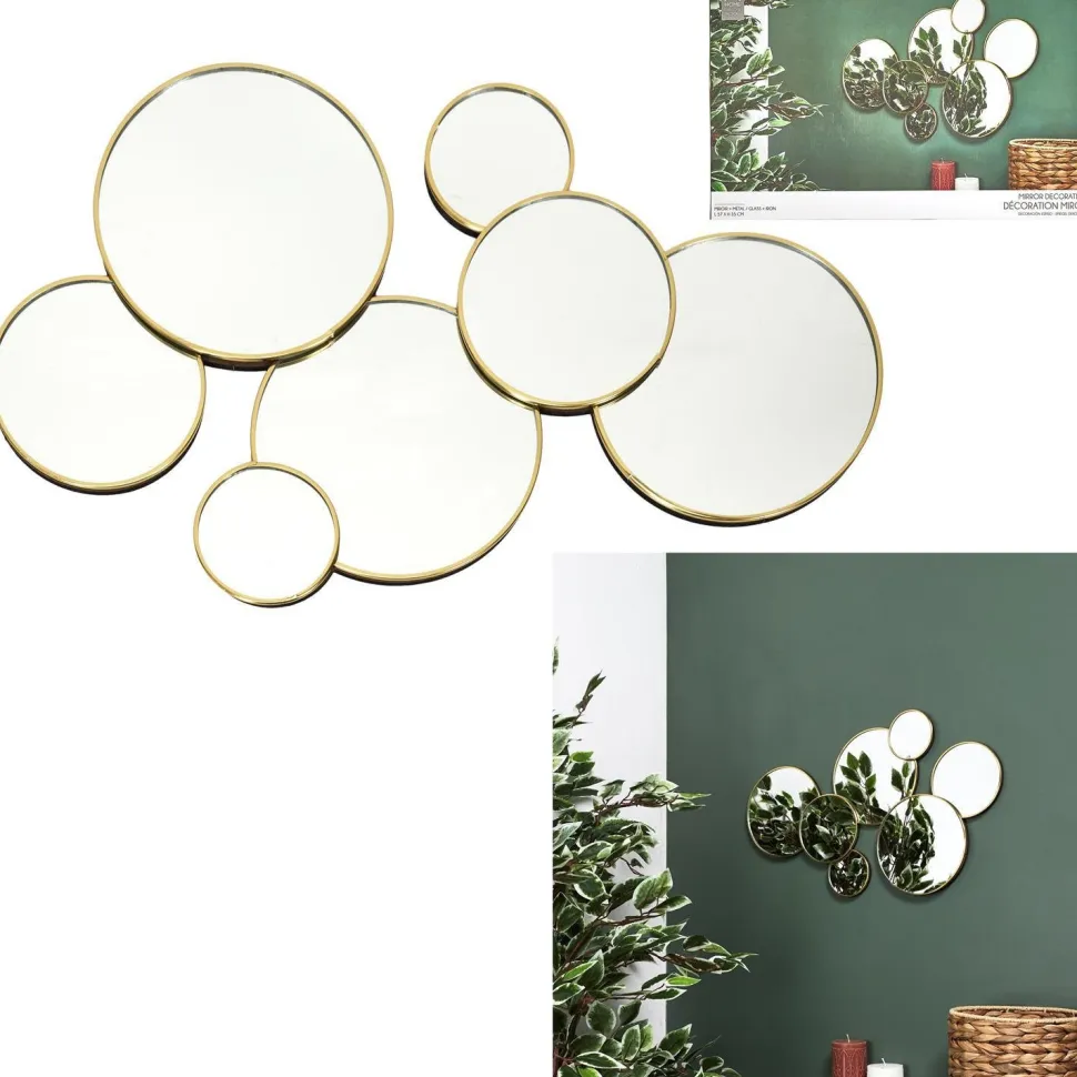 Dekoracja Aindar z okrągłych luster