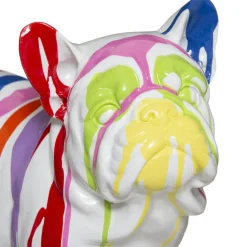 Dekoracja Buldog Francuski biały