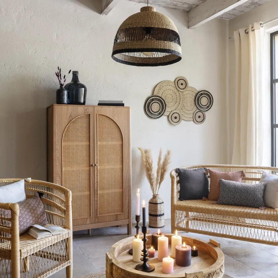 Dekoracja ścienna Isaure naturalna