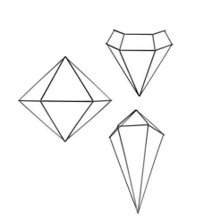 Dekoracja ścienna Prisma Black