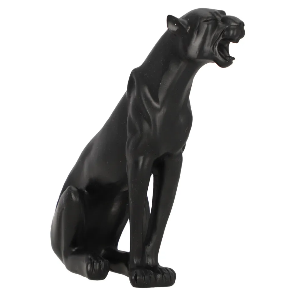 Dekoracja figuralna Lampart czarny