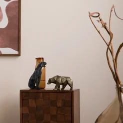 Dekoracja figuralna Lampart czarny