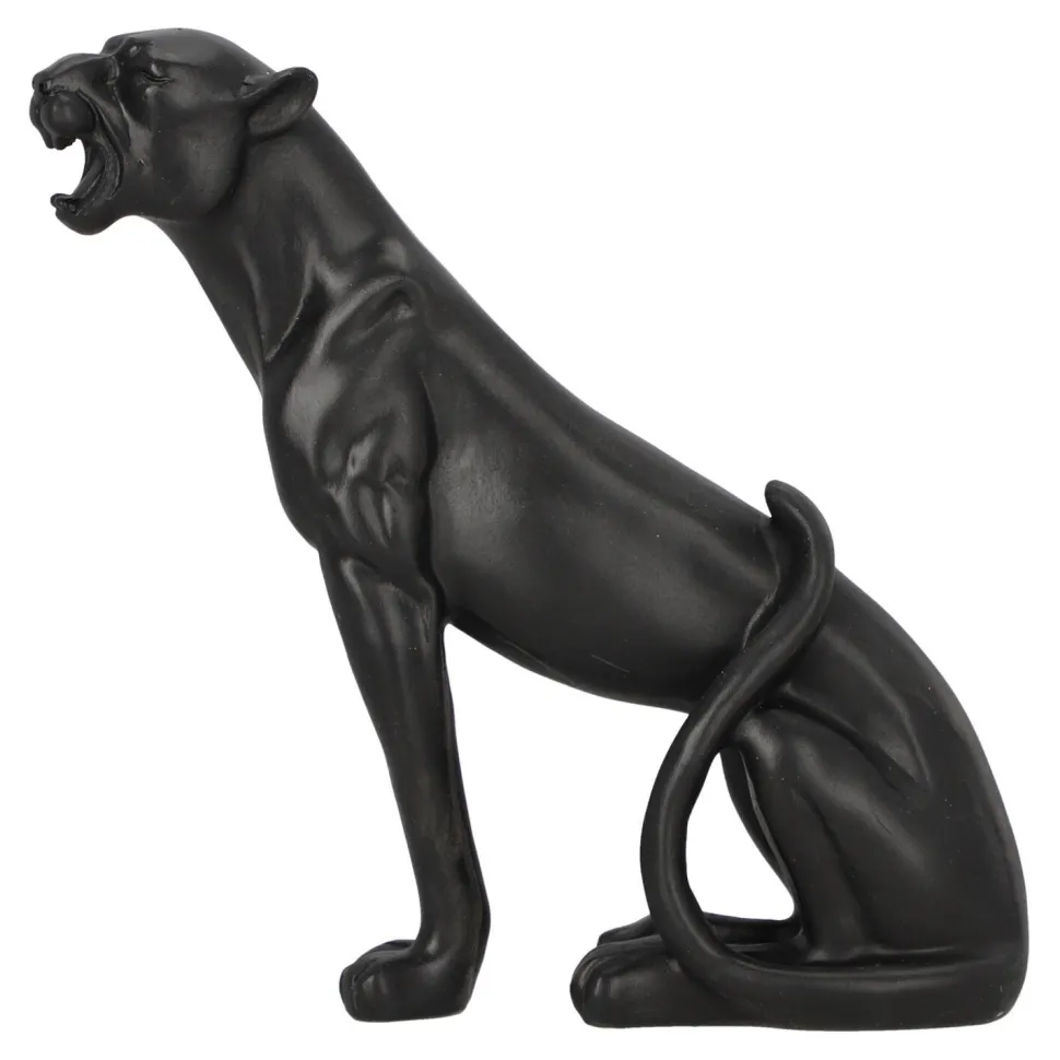 Dekoracja figuralna Lampart czarny