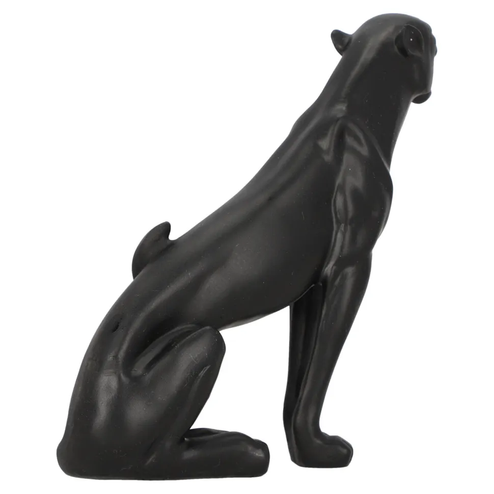 Dekoracja figuralna Lampart czarny