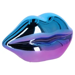 Dekoracja figurka Usta niebieskie