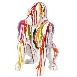 Dekoracja Goryl 46 cm kolorowy