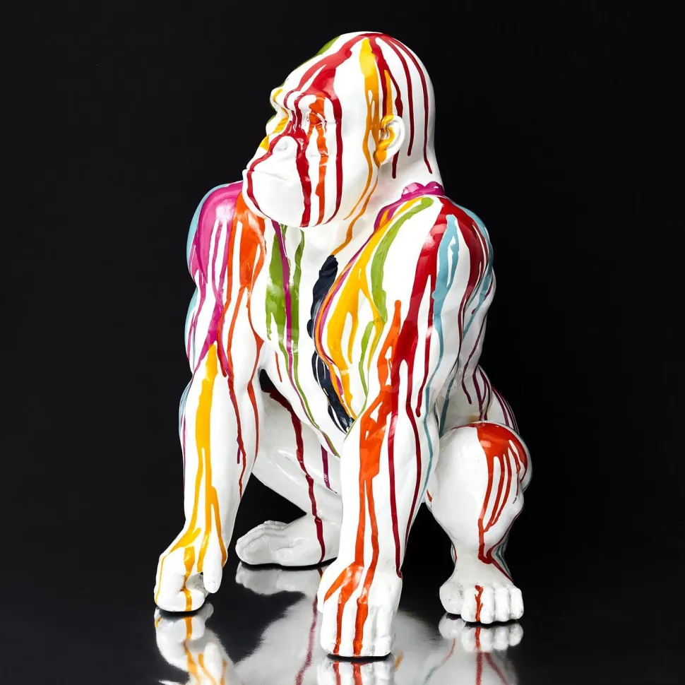 Dekoracja Goryl 46 cm kolorowy