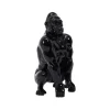 Dekoracja Goryl czarna