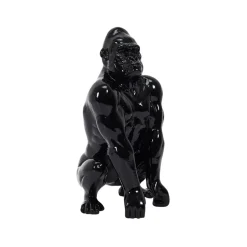 Dekoracja Goryl czarna