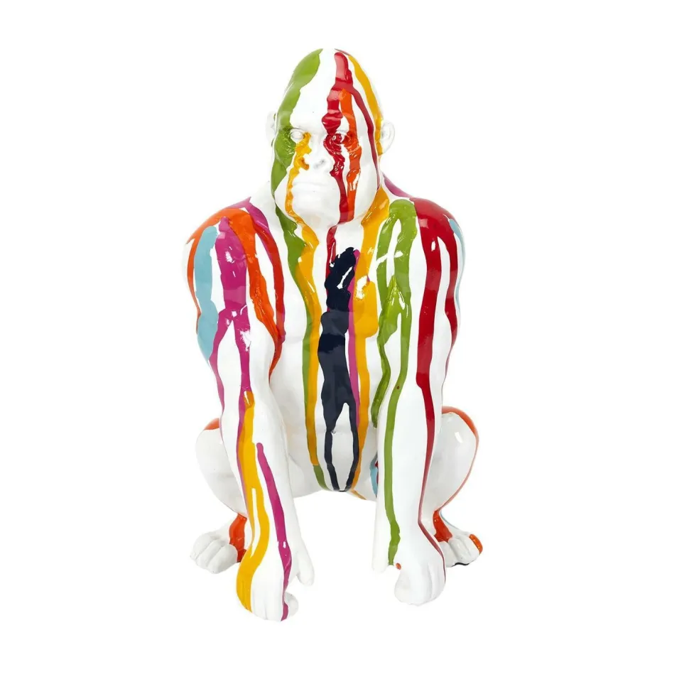 Dekoracja Goryl kolorowa