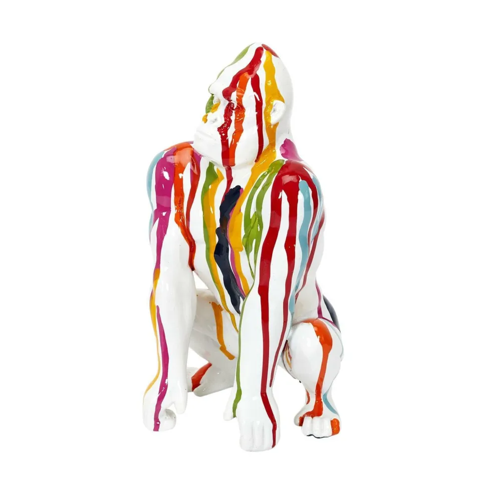 Dekoracja Goryl kolorowa